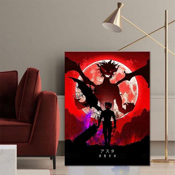 paintings anime poster wall art black clover heroes canvas hd printed for room bathroom decor teen boy
paintings anime poster wall art black clover heroes canvas hd printed for room bathroom decor teen boy