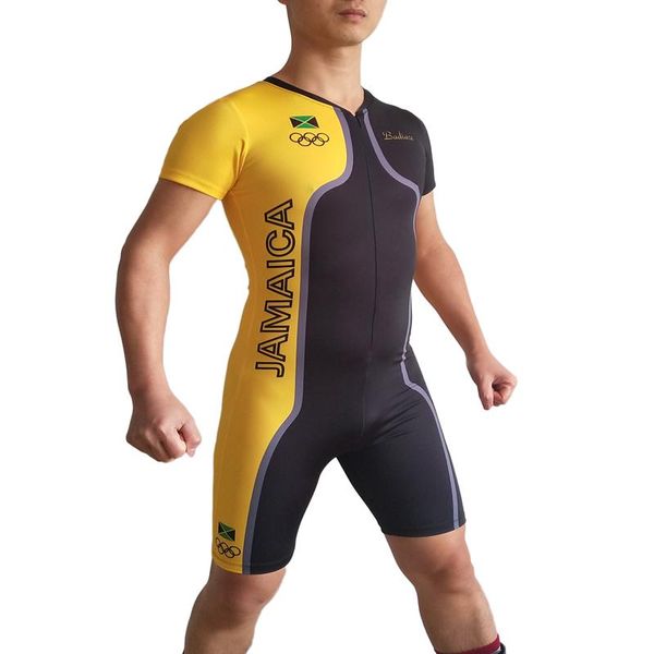 one-piece suits jamaica bolt style man track suit fast running one piece professional athlete tight speed outfit customizable
one-piece suits jamaica bolt style man track suit fast running one piece professional athlete tight speed outfit customizable