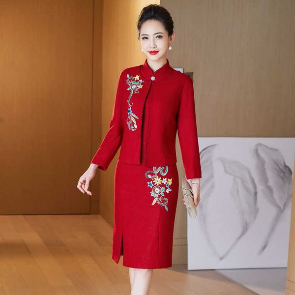 luxury evening dress wedding 's two-piece set of foreign style expectant -in-law's wedding banquet married daughter autumn and w, Black;gray
luxury evening dress wedding 's two-piece set of foreign style expectant -in-law's wedding banquet married daughter autumn and w, Black;gray