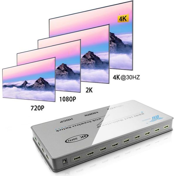 16x1 multi-viewer seamless switch screen splitter multiviewer 1080p 4k 3d 8x1 9x1 10x1 to 1 tv display monitor audio cables & connector conn
16x1 multi-viewer seamless switch screen splitter multiviewer 1080p 4k 3d 8x1 9x1 10x1 to 1 tv display monitor audio cables & connector conn