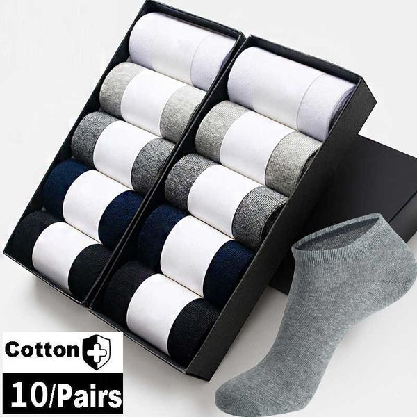 10 pair high qualisty men ankle socks summer cotton black white business leisure sports sock for men's dress gifts sox size44-48 210727
10 pair high qualisty men ankle socks summer cotton black white business leisure sports sock for men's dress gifts sox size44-48 210727