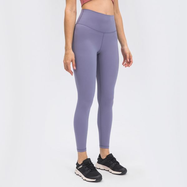 nude women's leggings l-106 yoga pants high waist solid color fashion running fitness gym clothes sports legging trouses, Black
nude women's leggings l-106 yoga pants high waist solid color fashion running fitness gym clothes sports legging trouses, Black