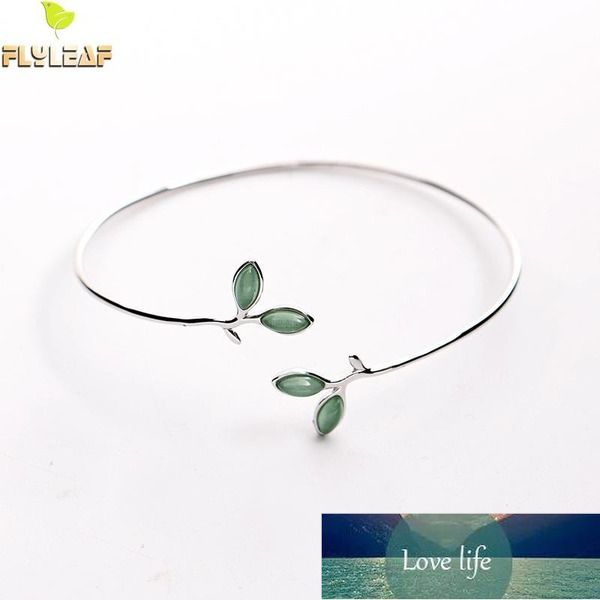 flyleaf 100% 925 sterling silver opal leaves buds open bracelets & bangles for women fashion creative lady jewelry, Golden;silver
flyleaf 100% 925 sterling silver opal leaves buds open bracelets & bangles for women fashion creative lady jewelry, Golden;silver