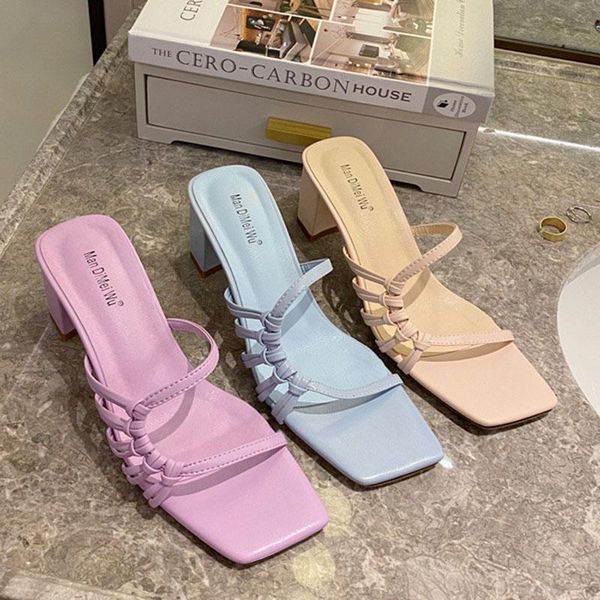 rome weave slippers women sandals fresh candy shoes woman flip flops open toe thick med heels pantuflas narrow band slides 2021, Black
rome weave slippers women sandals fresh candy shoes woman flip flops open toe thick med heels pantuflas narrow band slides 2021, Black
