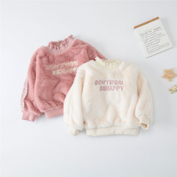 baby girls sweatshirts thicken velvet warm pullovers fur jumpers ruffle fluffy sweaters round neck winter girl clothes 2 3 years, White
baby girls sweatshirts thicken velvet warm pullovers fur jumpers ruffle fluffy sweaters round neck winter girl clothes 2 3 years, White