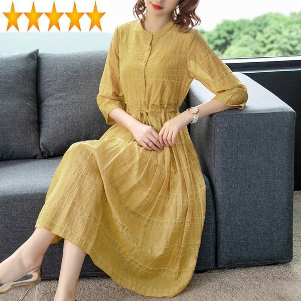 summer yellow women spring cotton linen casual midi dress elegant korean vestidos de festa 2021 5582a45 kj4349 dresses, Black;gray
summer yellow women spring cotton linen casual midi dress elegant korean vestidos de festa 2021 5582a45 kj4349 dresses, Black;gray