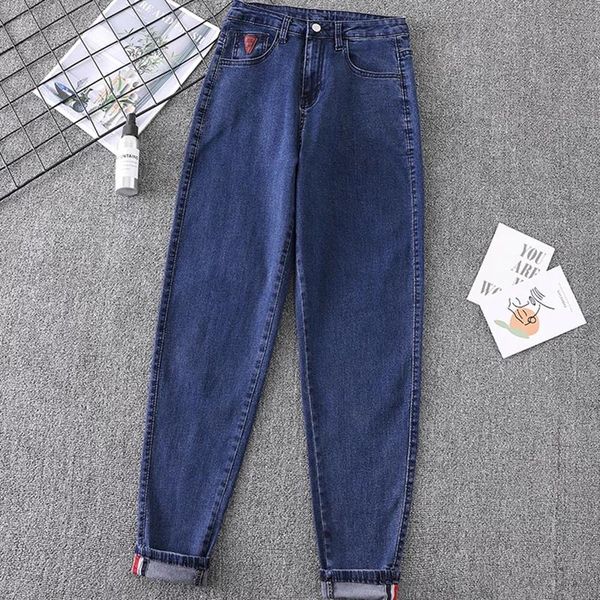 spring oversized cuffs jeans woman high waist patches harem pants female loose casual trousers mujer korean style black denim women's, Blue
spring oversized cuffs jeans woman high waist patches harem pants female loose casual trousers mujer korean style black denim women's, Blue