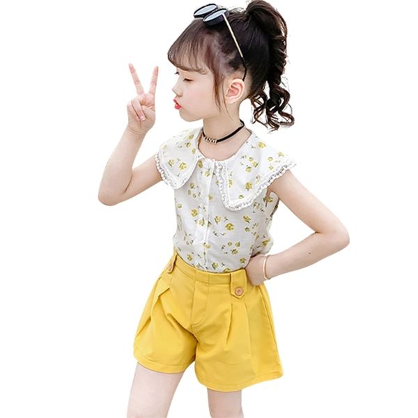 girls clothes floral vest + short children's for lace summer kids tracksuit 6 8 10 12 14 210528, White
girls clothes floral vest + short children's for lace summer kids tracksuit 6 8 10 12 14 210528, White