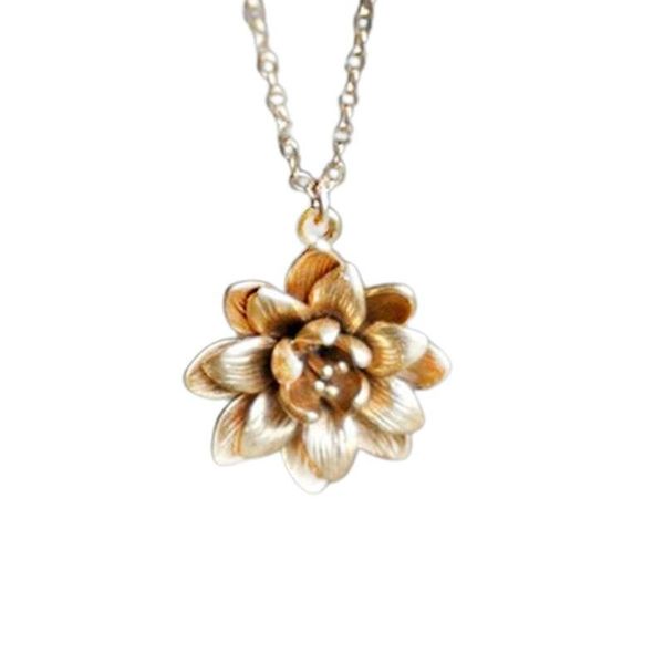 pendant necklaces lotus necklace ladies elegant birthday jewelry party gift 2021, Silver
pendant necklaces lotus necklace ladies elegant birthday jewelry party gift 2021, Silver