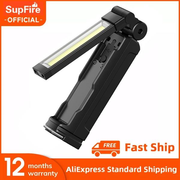 portable lanterns supfire g16-s rechargeable led+cob work lights ultra bright 360 degree with magnetic base for car repair fishing flashligh
portable lanterns supfire g16-s rechargeable led+cob work lights ultra bright 360 degree with magnetic base for car repair fishing flashligh