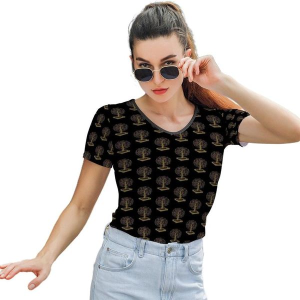 women's t-shirt vinyl record t shirt pattern woman fashion summer short sleeve o neck polyester tee, White
women's t-shirt vinyl record t shirt pattern woman fashion summer short sleeve o neck polyester tee, White