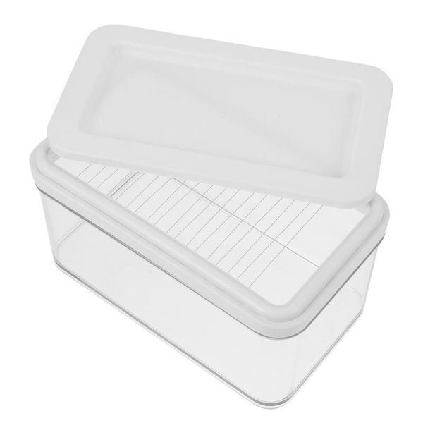 dishes & plates 1 set kitchen butter container stainless steel cheese cutting box sealed lid
dishes & plates 1 set kitchen butter container stainless steel cheese cutting box sealed lid