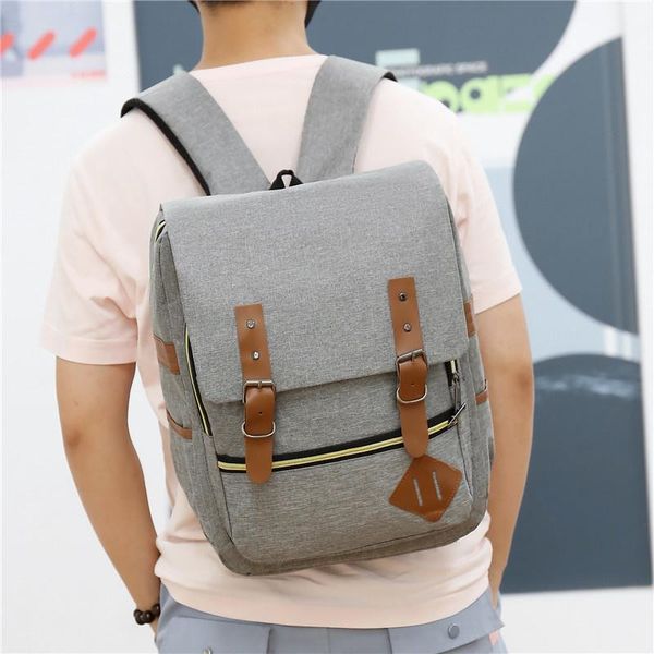 school bags business men's backpack fashion simple leisure computer women's middle student schoolbag korean travel bag
school bags business men's backpack fashion simple leisure computer women's middle student schoolbag korean travel bag