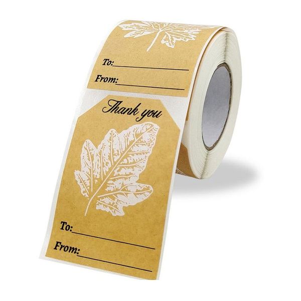 gift wrap 250pcs thank you kraft paper sticker can be handwritten content label printing craft packaging 75mm*50mm
gift wrap 250pcs thank you kraft paper sticker can be handwritten content label printing craft packaging 75mm*50mm