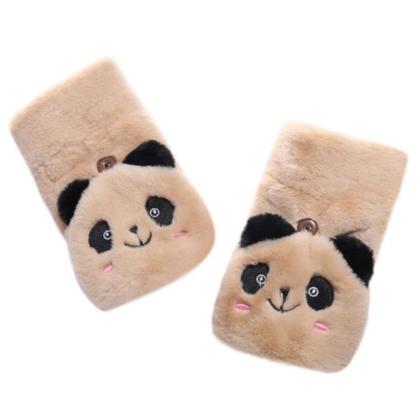 five fingers gloves null women winter touch screen half finger thicken fluffy plush cartoon panda convertible flip fingerless driving, Blue;gray
five fingers gloves null women winter touch screen half finger thicken fluffy plush cartoon panda convertible flip fingerless driving, Blue;gray