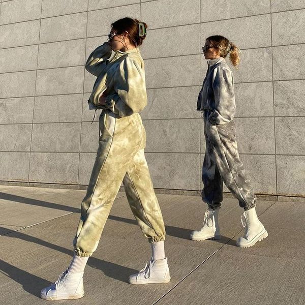 women's two piece pants puff sleeve zip up jogger female set short sweatshirt coat and with pocket sweatpants tie dye print tracksuit, White
women's two piece pants puff sleeve zip up jogger female set short sweatshirt coat and with pocket sweatpants tie dye print tracksuit, White