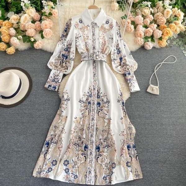 casual dresses zcwxm runway fashion maxi for women long sleeve paisley print vintage elegant shirt dress with belt clothing, Black;gray
casual dresses zcwxm runway fashion maxi for women long sleeve paisley print vintage elegant shirt dress with belt clothing, Black;gray