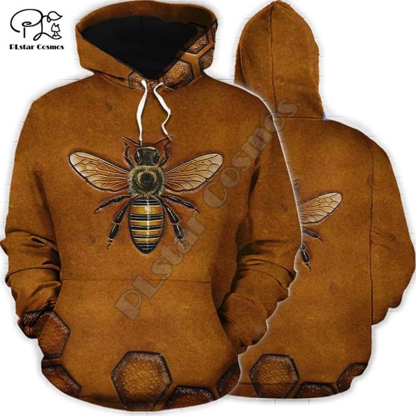 men's hoodies & sweatshirts plstar cosmos honey bees 3d printed casual men/women zipper hooded funny animal brand streetwear apparel, Black
men's hoodies & sweatshirts plstar cosmos honey bees 3d printed casual men/women zipper hooded funny animal brand streetwear apparel, Black