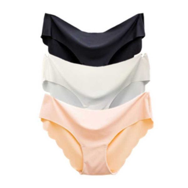 solid ladies women seamless panties ice silk underwear g string underpants lingerie briefs hipster intimates, Black;white
solid ladies women seamless panties ice silk underwear g string underpants lingerie briefs hipster intimates, Black;white