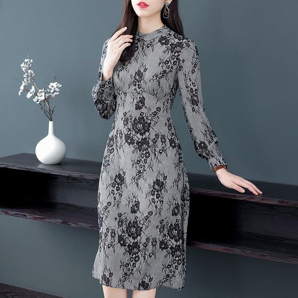 casual dresses grey lace flower silk women 2021 summer long office work beach party dress plus size slim fashion dropship, Black;gray
casual dresses grey lace flower silk women 2021 summer long office work beach party dress plus size slim fashion dropship, Black;gray