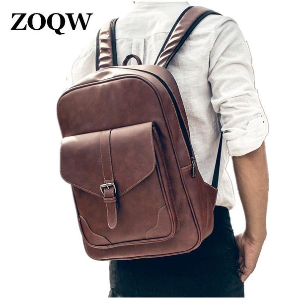 backpack british style vintage men casual male lappu leather shoulders bag schoolbags for teenagers sw0239
backpack british style vintage men casual male lappu leather shoulders bag schoolbags for teenagers sw0239