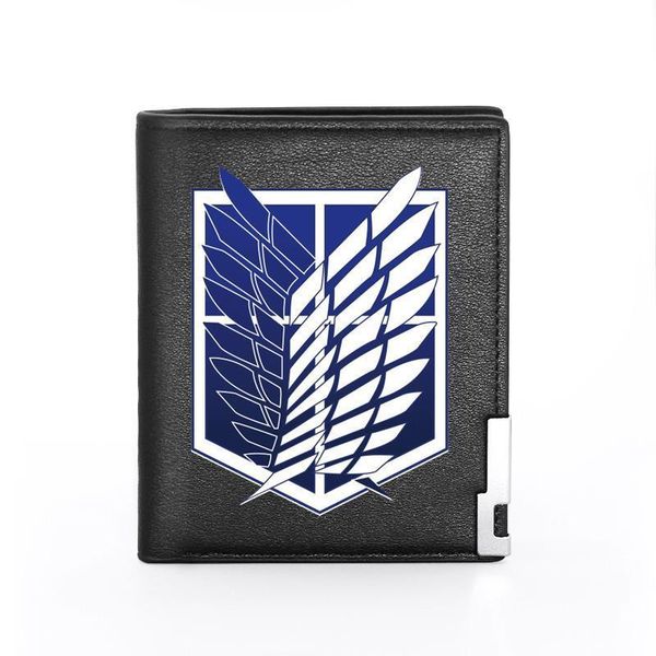 classic attack on titan printing pu leather wallet men women bifold credit card holder short purse male, Red;black
classic attack on titan printing pu leather wallet men women bifold credit card holder short purse male, Red;black