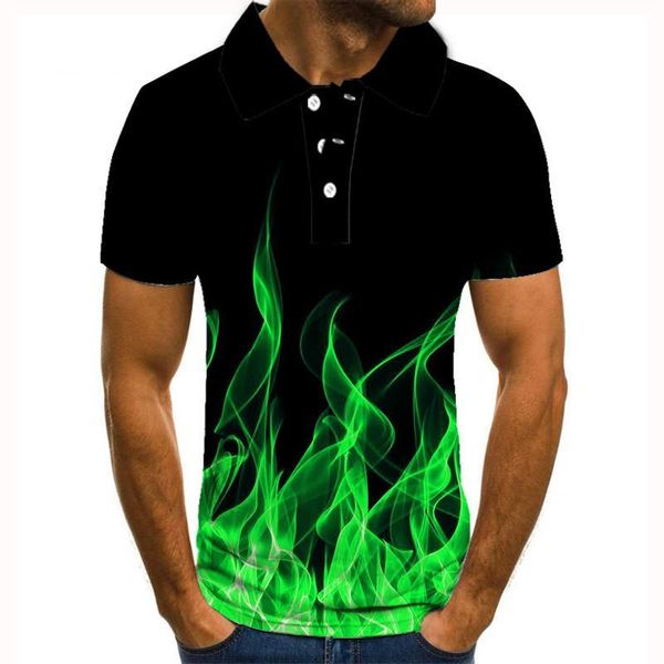 men's polos 2021 men shirt male highly quality fit fashion green flame 3d printed short sleeve shirts homme, White;black
men's polos 2021 men shirt male highly quality fit fashion green flame 3d printed short sleeve shirts homme, White;black