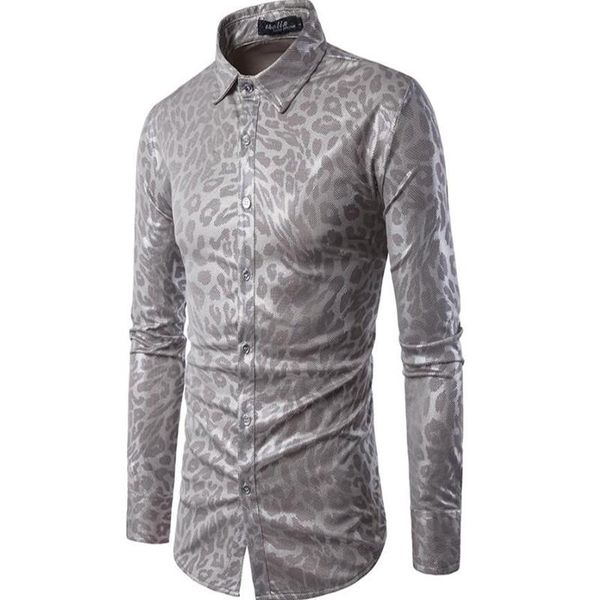 men's casual long-sleeved shirt in a autumn 2021 vintage snakeskin nightclub shirts, White;black
men's casual long-sleeved shirt in a autumn 2021 vintage snakeskin nightclub shirts, White;black