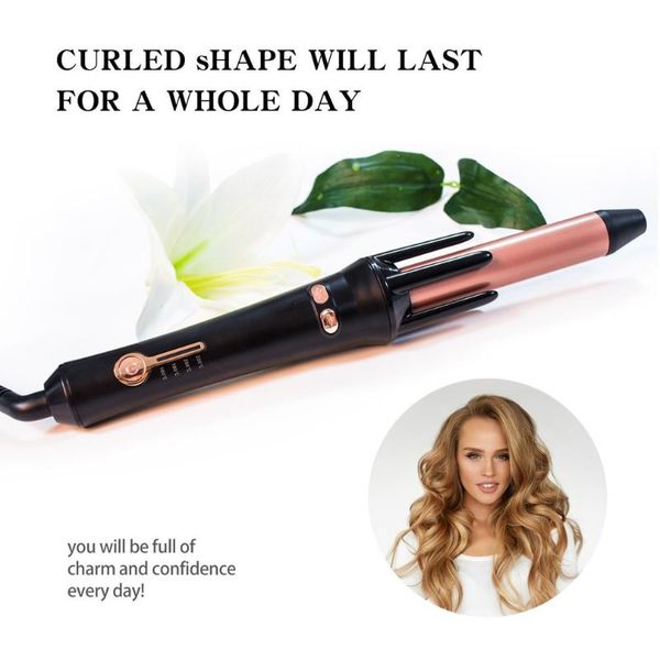 electric hair brushes automatic curler curling iron 360 rotating ceramic constant wave wand styling tool curlers
electric hair brushes automatic curler curling iron 360 rotating ceramic constant wave wand styling tool curlers
