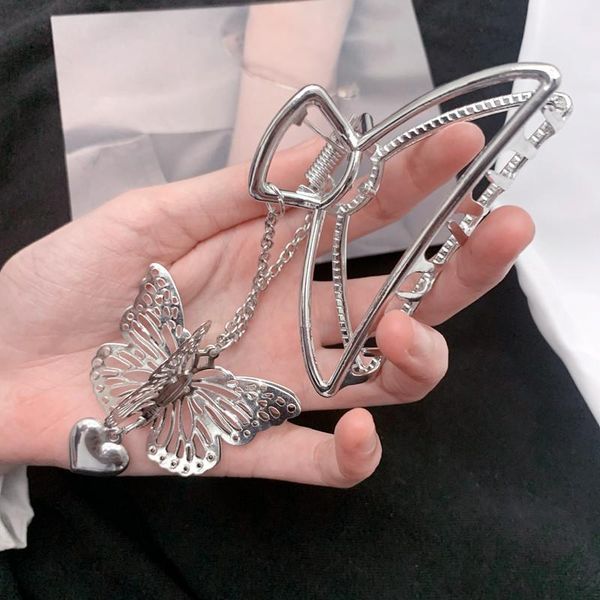 hair clips & barrettes earringsins with the same niche three-dimensional butterfly love pendant clip hairpin fashion accessories cool girl, Golden;silver
hair clips & barrettes earringsins with the same niche three-dimensional butterfly love pendant clip hairpin fashion accessories cool girl, Golden;silver