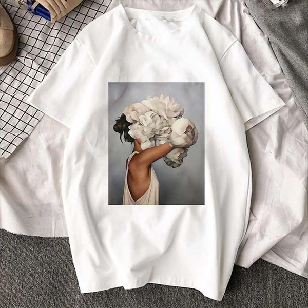 arrival harajuku aesthetics flowers womens t shirts feather print short sleeve tees fashion casual couple shirt, White
arrival harajuku aesthetics flowers womens t shirts feather print short sleeve tees fashion casual couple shirt, White