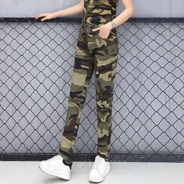 women's pants & capris 2021 women army green woman camouflage cotton sweatpants trousers military mid, Black;white
women's pants & capris 2021 women army green woman camouflage cotton sweatpants trousers military mid, Black;white