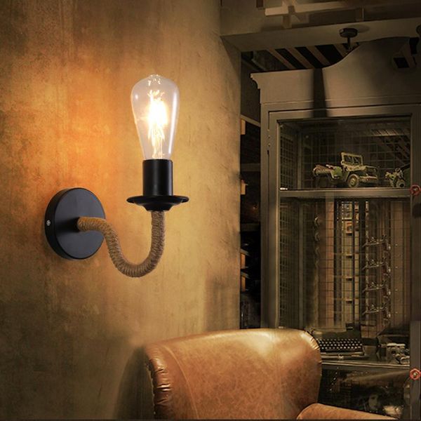 wall lamp american bedside hanging retro creative staircase aisle wrought iron twine bracket light cl70501
wall lamp american bedside hanging retro creative staircase aisle wrought iron twine bracket light cl70501