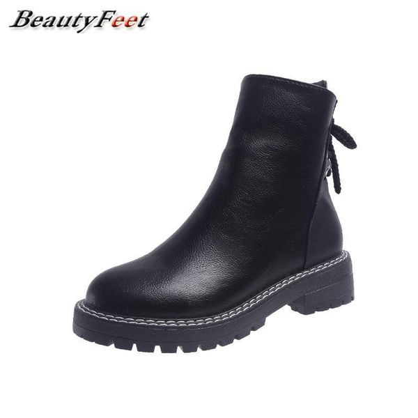 boots solid soft leather ankle for women shoes woman autumn winter lace up zip square mid heels motorcycle plus size, Black
boots solid soft leather ankle for women shoes woman autumn winter lace up zip square mid heels motorcycle plus size, Black