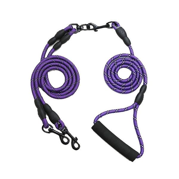 double dog leash luminous nylon leashes detachable pet lead hand training reflective walk 2 dogs collars &
double dog leash luminous nylon leashes detachable pet lead hand training reflective walk 2 dogs collars &