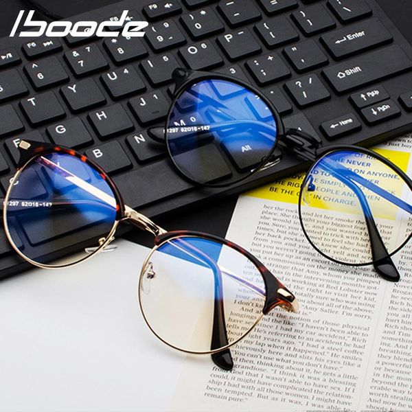 fashion sunglasses frames iboode classic vintage glasses frame women round lens flat myopia optical mirror simple metal women/men 2021, Black
fashion sunglasses frames iboode classic vintage glasses frame women round lens flat myopia optical mirror simple metal women/men 2021, Black