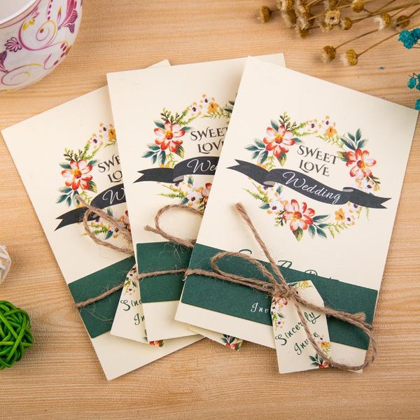 greeting cards 1pcs luxury wedding invitations card baby shower with ribbon envelope & seals party supplies
greeting cards 1pcs luxury wedding invitations card baby shower with ribbon envelope & seals party supplies
