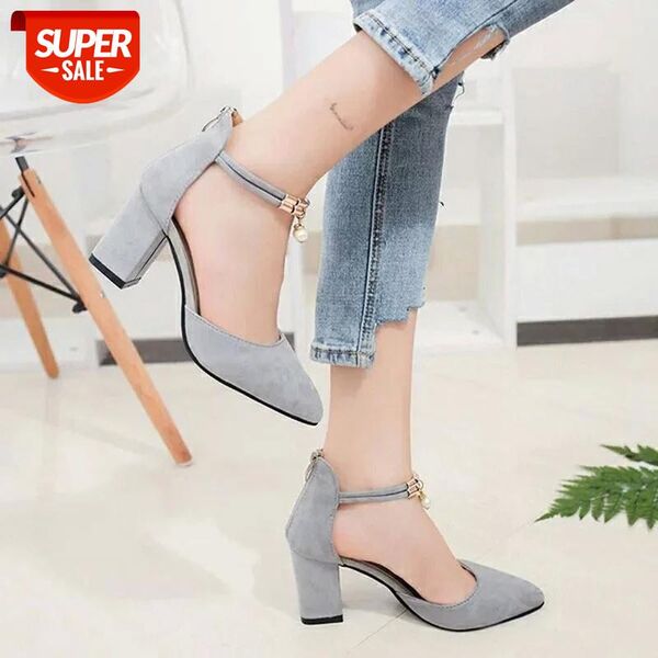women high heels thick with rough heels new fashion women shoes platform buckle with pointed toe women pumps sandals #ws36
women high heels thick with rough heels new fashion women shoes platform buckle with pointed toe women pumps sandals #ws36