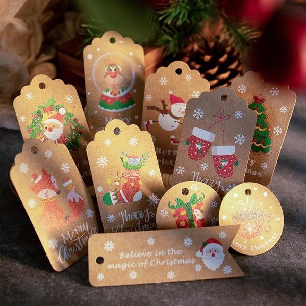 gift wrap 100pcs merry christmas tags kraft paper card hang tag party favor bags hanging decoration accessories label
gift wrap 100pcs merry christmas tags kraft paper card hang tag party favor bags hanging decoration accessories label