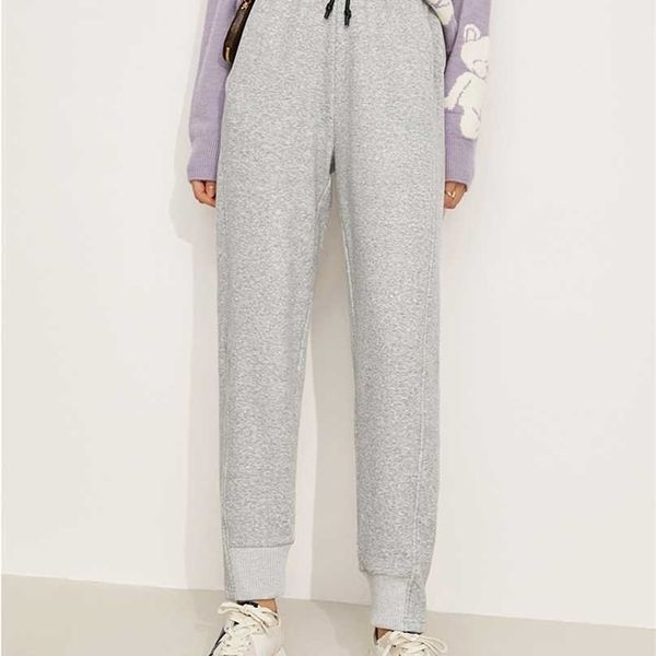 amii minimalism autumn pants for women elastic waist thicken casual streetwear sport winter female trousers 12120324 211115, Black;white
amii minimalism autumn pants for women elastic waist thicken casual streetwear sport winter female trousers 12120324 211115, Black;white