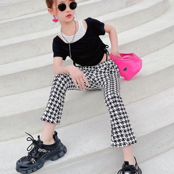 trousers girls' pants summer wear children's fashion western style flared split wide-leg trendy, Blue
trousers girls' pants summer wear children's fashion western style flared split wide-leg trendy, Blue
