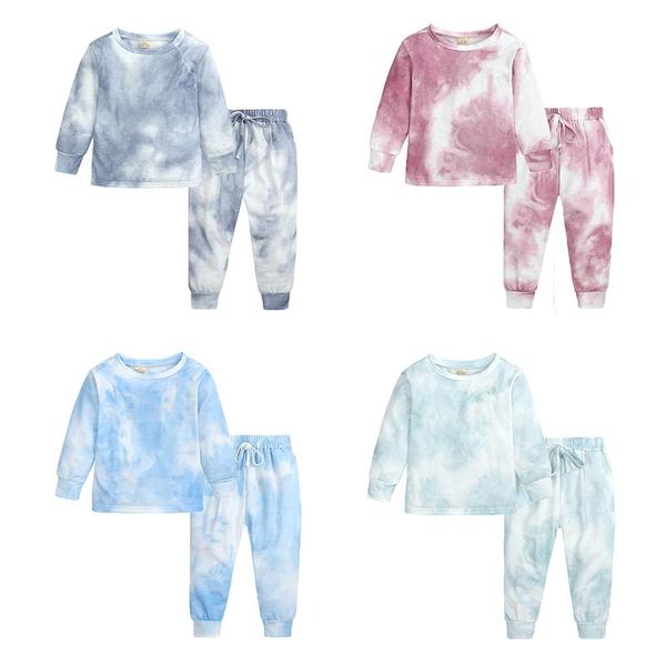pajamas children tie-dye homewear sets spring autumn long sleeve casual for kids boys girls sleepwear, Blue;red
pajamas children tie-dye homewear sets spring autumn long sleeve casual for kids boys girls sleepwear, Blue;red