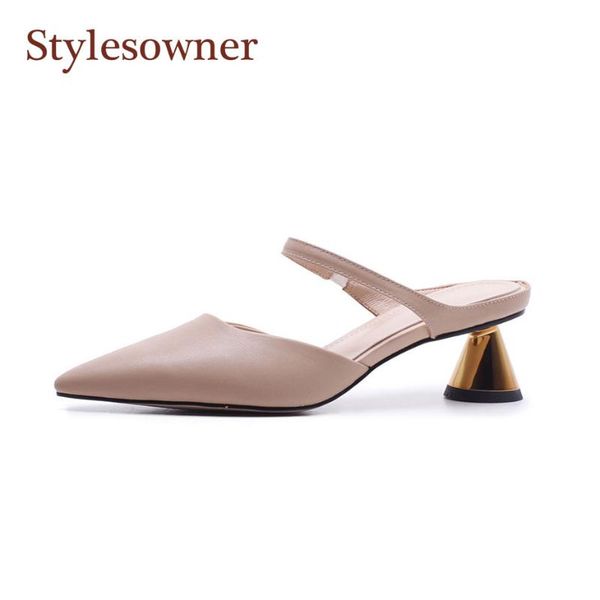 slippers stylesowner fashion designer thick high heel pointed toe female women slides cutout slip on leather moccasin shoes, Black
slippers stylesowner fashion designer thick high heel pointed toe female women slides cutout slip on leather moccasin shoes, Black