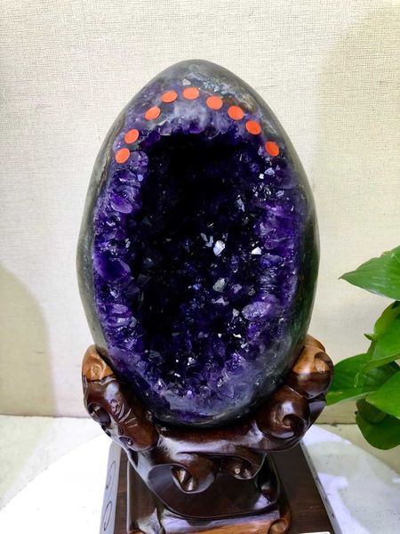natural brazilian uruguayan amethyst cave cornucopia raw ore purse dinosaur egg crystal cluster jewelry geomantic ornaments h1015, Black
natural brazilian uruguayan amethyst cave cornucopia raw ore purse dinosaur egg crystal cluster jewelry geomantic ornaments h1015, Black