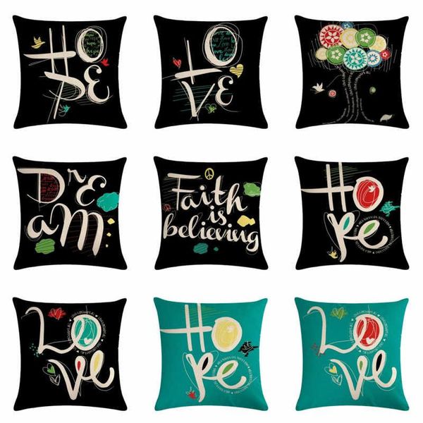 creative word cotton linen throw pillow case cushion cover home decor 18" cushion/decorative
creative word cotton linen throw pillow case cushion cover home decor 18" cushion/decorative