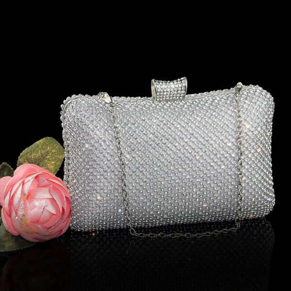 fashion evening bag dinner women's diamond inlaid dress hand water nightclub wedding party high grade square
fashion evening bag dinner women's diamond inlaid dress hand water nightclub wedding party high grade square