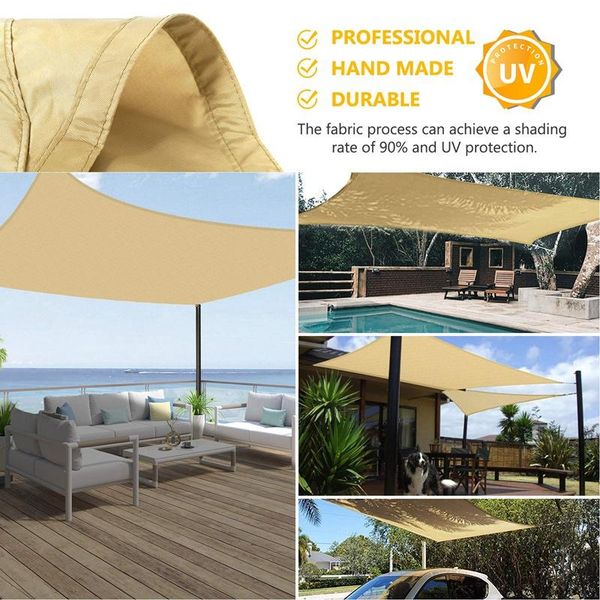 shade sun sail, rectangle 6.5 x 10inch sunshades canopy, sunrays block awning for patio, carport, backyard, garden, sand
shade sun sail, rectangle 6.5 x 10inch sunshades canopy, sunrays block awning for patio, carport, backyard, garden, sand