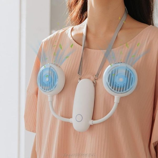 portable hanging neck fan with dual wind head hands 3 speeds air cooler m16 21 drop electric fans
portable hanging neck fan with dual wind head hands 3 speeds air cooler m16 21 drop electric fans