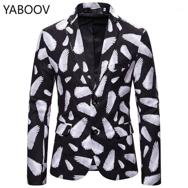 men's suits & blazers blazer masculino casual two button fit suit hombre 3d wing printed coat jacket party, White;black
men's suits & blazers blazer masculino casual two button fit suit hombre 3d wing printed coat jacket party, White;black