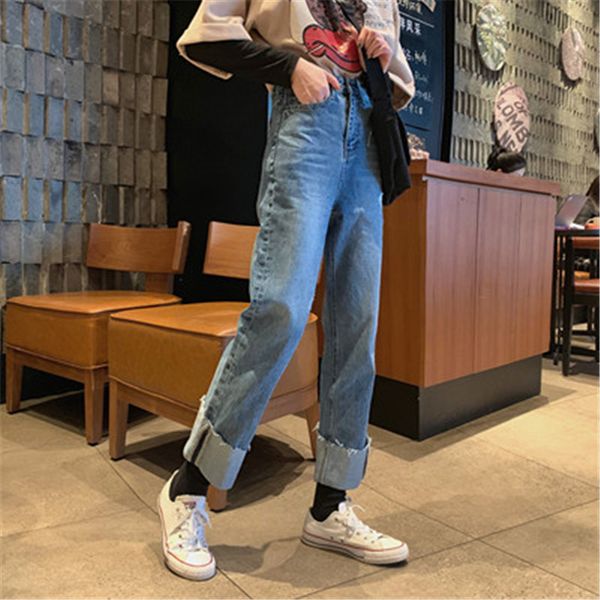 jeans mom jeans women high waist loose ankle-length boyfriend denim pants casual straight pantalones vaqueros mujer e08z 4mbw, Blue
jeans mom jeans women high waist loose ankle-length boyfriend denim pants casual straight pantalones vaqueros mujer e08z 4mbw, Blue